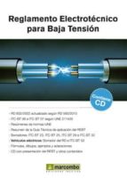 reglamento electrotécnico para baja tensión (2ª ed) (con cd)-benilde bueno-9788426722546 reglamento electrotécnico para baja tensión (2ª ed) (con cd)-benilde bueno-9788426722546