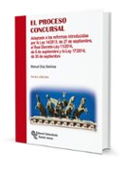 el proceso concursal-manuel diaz martinez-9788499611846 el proceso concursal-manuel diaz martinez-9788499611846
