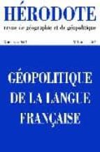 H126 geopolitique langue franc FB2 PDF por Revue herodote 978-2707152756