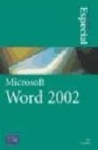 Microsoft word 2002 Libros electrónicos sin descarga