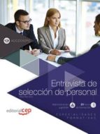 especialidades formativas administración y gestión entrevista de selección de personal (adgd092po)-9788468172156 especialidades formativas administración y gestión entrevista de selección de personal (adgd092po)-9788468172156