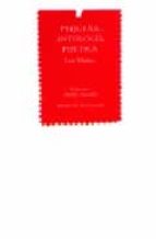 pequeña antologia poetica-luis muñoz-9788478072866 pequeña antologia poetica-luis muñoz-9788478072866