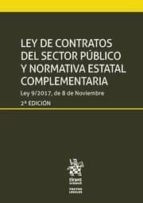 ley de contratos del sector público y normativa estatal complementaria-9788491697466 ley de contratos del sector público y normativa estatal complementaria-9788491697466