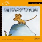 ¡que vozarron ten o leon! (letra manuscrita)-ricardo alcantara-emilio urberuaga-9788478644476 ¡que vozarron ten o leon! (letra manuscrita)-ricardo alcantara-emilio urberuaga-9788478644476