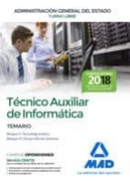 tecnico auxiliar de informatica de la administracion general del estado. temario bloques ii, iii-9788414214886 tecnico auxiliar de informatica de la administracion general del estado. temario bloques ii, iii-9788414214886