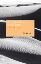 un descanso verdadero-amos oz-9788478442386 un descanso verdadero-amos oz-9788478442386