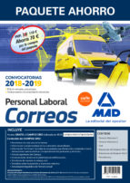 paquete ahorro personal laboral correos. (incluye temarios 1 y 2; test; simulacros de examen 1 y 2; psicotécnico y-9788414215296 paquete ahorro personal laboral correos. (incluye temarios 1 y 2; test; simulacros de examen 1 y 2; psicotécnico y-9788414215296