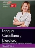 cuerpo de profesores de enseñanza secundaria. lengua castellana y literatura. vol. i-9788468168296 cuerpo de profesores de enseñanza secundaria. lengua castellana y literatura. vol. i-9788468168296
