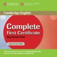 complete first certificate: class audio cds (solo para portugal)-9780521698306 complete first certificate: class audio cds (solo para portugal)-9780521698306