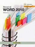 manual de word 2010-9788426717306 manual de word 2010-9788426717306