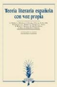 teoria literaria española-amelia sanz cabrerizo-9788476357606 teoria literaria española-amelia sanz cabrerizo-9788476357606