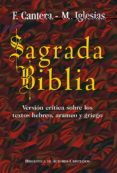 sagrada biblia (2ª ed.)-francisco cantera burgos-manuel iglesias gonzalez-9788479144906 sagrada biblia (2ª ed.)-francisco cantera burgos-manuel iglesias gonzalez-9788479144906