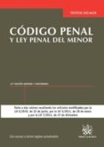 codigo penal y ley penal del menor (19ª ed)-9788490337806 codigo penal y ley penal del menor (19ª ed)-9788490337806