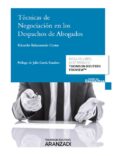 tecnicas de negociacion en los despachos de abogados-eduardo bahamonte costas-9788490592106 tecnicas de negociacion en los despachos de abogados-eduardo bahamonte costas-9788490592106