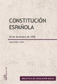constitucion española. 29 de diciembre de 1978 (ebook)-9788490859506 constitucion española. 29 de diciembre de 1978 (ebook)-9788490859506