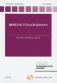 derecho publico romano (21ª ed.)-antonio fernandez de bujan-9788491977506 derecho publico romano (21ª ed.)-antonio fernandez de bujan-9788491977506