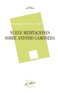 nueve meditaciones sobre antonio gamoneda-armando lopez castro-9788492877706 nueve meditaciones sobre antonio gamoneda-armando lopez castro-9788492877706