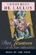 des femmes et de leur education-pierre choderlos de laclos-9782842054816 des femmes et de leur education-pierre choderlos de laclos-9782842054816