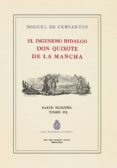 el quijote de la rae -parte segunda- tomo iii (ed. ilustrada e impresa por ibarra, 1780)-miguel de cervantes-9788415131816 el quijote de la rae -parte segunda- tomo iii (ed. ilustrada e impresa por ibarra, 1780)-miguel de cervantes-9788415131816