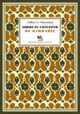 sobre el concepto de barbarie-gilbert keith chesterton-9788415177616 sobre el concepto de barbarie-gilbert keith chesterton-9788415177616