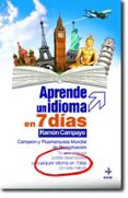 aprende un idioma en 7 dias-ramon campayo-9788441417816 aprende un idioma en 7 dias-ramon campayo-9788441417816