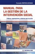 Descargar libros gratis en línea para nook MANUAL PARA LA GESTIÓN DE LA INTERVENCIÓN SOCIAL iBook CHM ePub