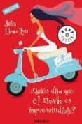 ¿quien dijo que el novio es imprescindible?-julia llewellyn-9788483469316 ¿quien dijo que el novio es imprescindible?-julia llewellyn-9788483469316
