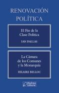 renovacion politica: el fin de la clase politica-ian dallas-9788485973316 renovacion politica: el fin de la clase politica-ian dallas-9788485973316