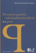 prevención general e individualización judicial de la pena-eduardo demetrio crespo-9789974708716 prevención general e individualización judicial de la pena-eduardo demetrio crespo-9789974708716