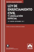 ley de enjuiciamiento civil y legislacion especiala: texto legal basico con concordancias y modificaciones resaltadas (15ª ed.)-9788417135126 ley de enjuiciamiento civil y legislacion especiala: texto legal basico con concordancias y modificaciones resaltadas (15ª ed.)-9788417135126