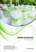 gestion de protocolo-luisa cristina cabero soto-9788428310826 gestion de protocolo-luisa cristina cabero soto-9788428310826