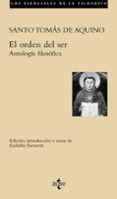 el orden del ser: antologia filosofica-tomas de aquino-9788430939626 el orden del ser: antologia filosofica-tomas de aquino-9788430939626