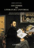 lecciones de literatura universal-9788437629926 lecciones de literatura universal-9788437629926