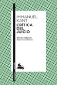 critica de juicio-immanuel kant-9788467028126 critica de juicio-immanuel kant-9788467028126