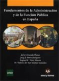 fundamentos de la administracion y de la funcion publica en españa-9788492948826 fundamentos de la administracion y de la funcion publica en españa-9788492948826