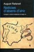 noticies d abans d ahir-august rafanell-9788493972226 noticies d abans d ahir-august rafanell-9788493972226