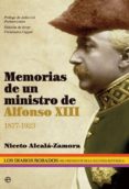 memorias de un ministro de alfonso xiii-niceto alcala-zamora y torres-9788499708126 memorias de un ministro de alfonso xiii-niceto alcala-zamora y torres-9788499708126