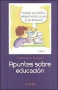 apuntes sobre educación-francesco tonucci-9789500399326 apuntes sobre educación-francesco tonucci-9789500399326
