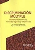 discriminacion multiple: materiales teoricos, metodologicos y empiricos-maria angeles cea d´ancona-9788416277636 discriminacion multiple: materiales teoricos, metodologicos y empiricos-maria angeles cea d´ancona-9788416277636