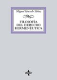 filosofia del derecho hermeneutica-miguel grande yañez-9788430974436 filosofia del derecho hermeneutica-miguel grande yañez-9788430974436