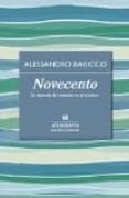 novecento-alessandro baricco-9788433928436 novecento-alessandro baricco-9788433928436
