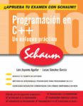 programacion en c ++ (serie schaum)-luis joyanes aguilar-9788448146436 programacion en c ++ (serie schaum)-luis joyanes aguilar-9788448146436