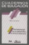 psicopedagogia de la lengua oral un enfoque comunicativo-maria jose del rio-9788485840236 psicopedagogia de la lengua oral un enfoque comunicativo-maria jose del rio-9788485840236