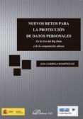 nuevos retos para la proteccion de datos personales-ana garriga dom�nguez-9788490856536 nuevos retos para la proteccion de datos personales-ana garriga dom�nguez-9788490856536