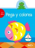 pega y colorea: 3-4 años (azul)-9789037493436 pega y colorea: 3-4 años (azul)-9789037493436