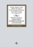 deontologia, principios juridicos basicos e igualdad (2ª ed.)-9788430973446 deontologia, principios juridicos basicos e igualdad (2ª ed.)-9788430973446