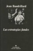 las estrategias fatales-jean baudrillard-9788433900746 las estrategias fatales-jean baudrillard-9788433900746