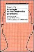 psicologia de los constructos personales: textos escogidos-george a. kelly-9788449311246 psicologia de los constructos personales: textos escogidos-george a. kelly-9788449311246