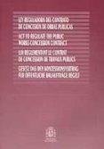 ley reguladora del contrato de concesion de obras publicas (ed. i ngles-frances-aleman)-9788449807046 ley reguladora del contrato de concesion de obras publicas (ed. i ngles-frances-aleman)-9788449807046