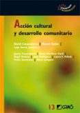 accion cultural y desarrollo comunitario-david casacuberta-9788499800646 accion cultural y desarrollo comunitario-david casacuberta-9788499800646